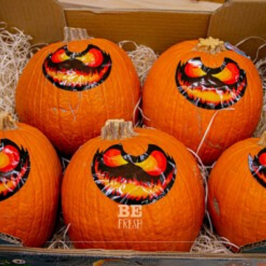 Halloween Pumpkins x5