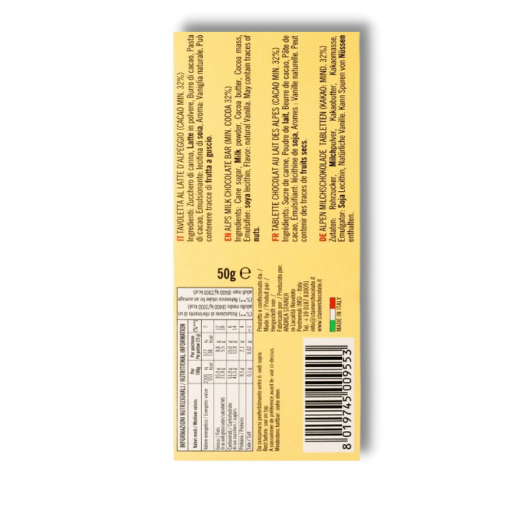 Alpine Pastures Milk Chocolate Bar (PC)