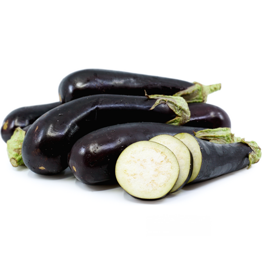 Eggplant Round Black (KG)